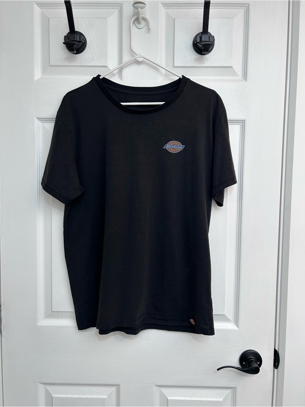 Dickies Black Short Sleeve Crewneck Tee with Small Logo